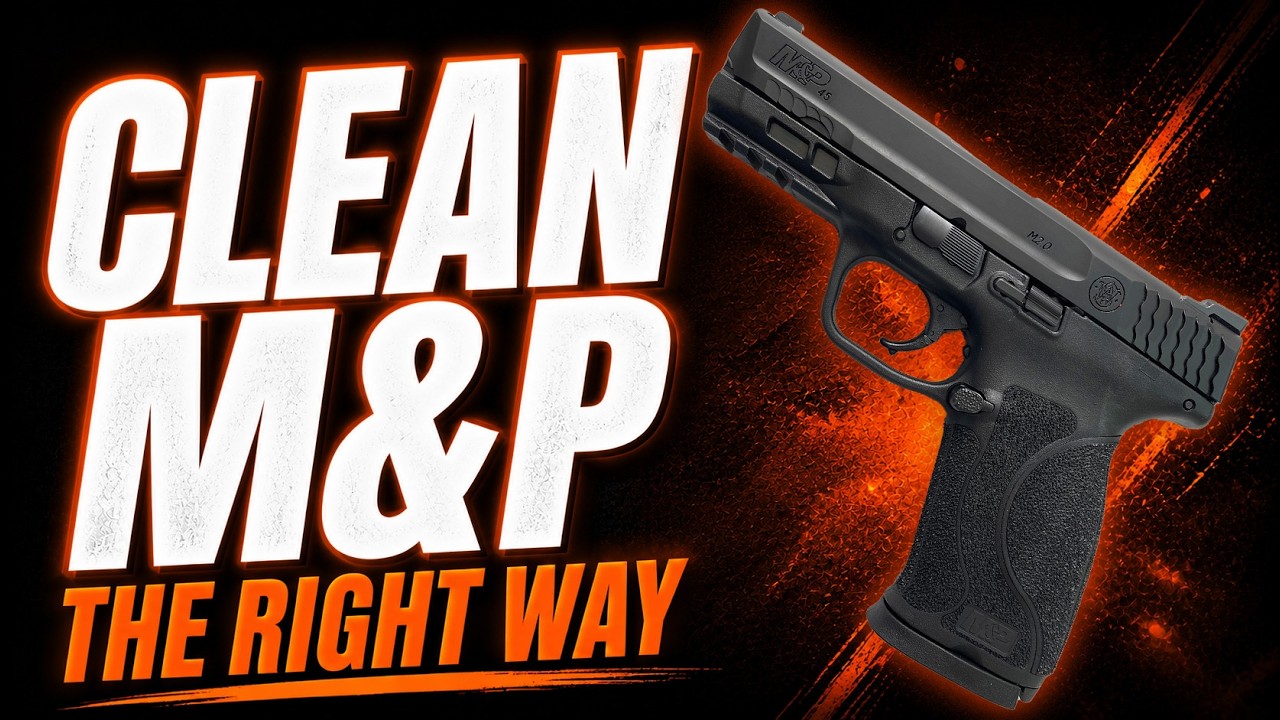 Как разобрать и почистить пистолеты Smith & Wesson M&P M2.0 | Пошаговое руководство