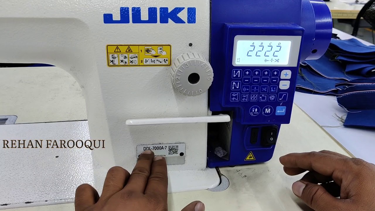 UNLOCK SPEED JUKI DDL-7000A-7