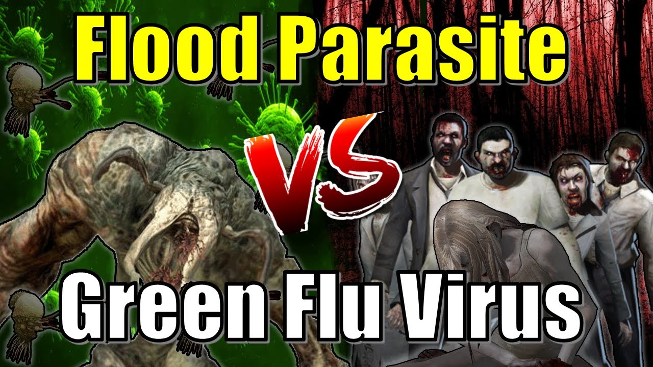 The Halo Flood Vs Left 4 Dead Infected | How does a virus combat a parasite? (Ft WOWSuchGaming)