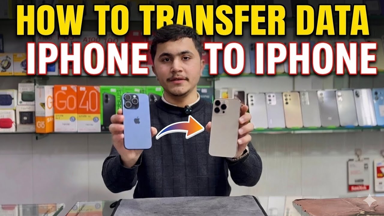 HOW TO TRANSFER All DATA FROM OLD IPHONE TO NEW IPHONE COMPLETE DATA INCLUDING WHATSAPP 