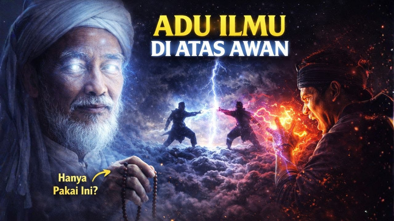 ADU ILMU DI ATAS AWAN! Karomah Mbah Kholil Bangkalan vs Jawara Tak Terkalahkan