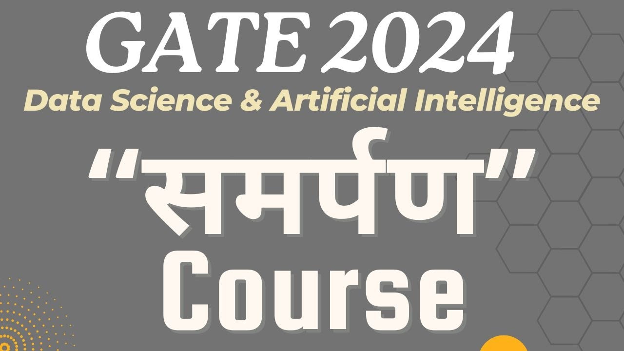 #LIVE-1 Introductory Class GATE 2024 DA Course | GATE 2024 DA 