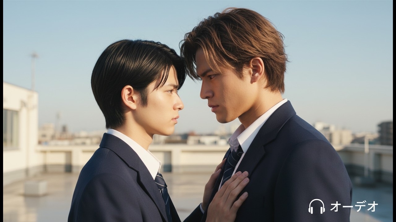 誰もが恐れる不良を押し倒し、初キスを奪った瞬間、そして彼は泣いた