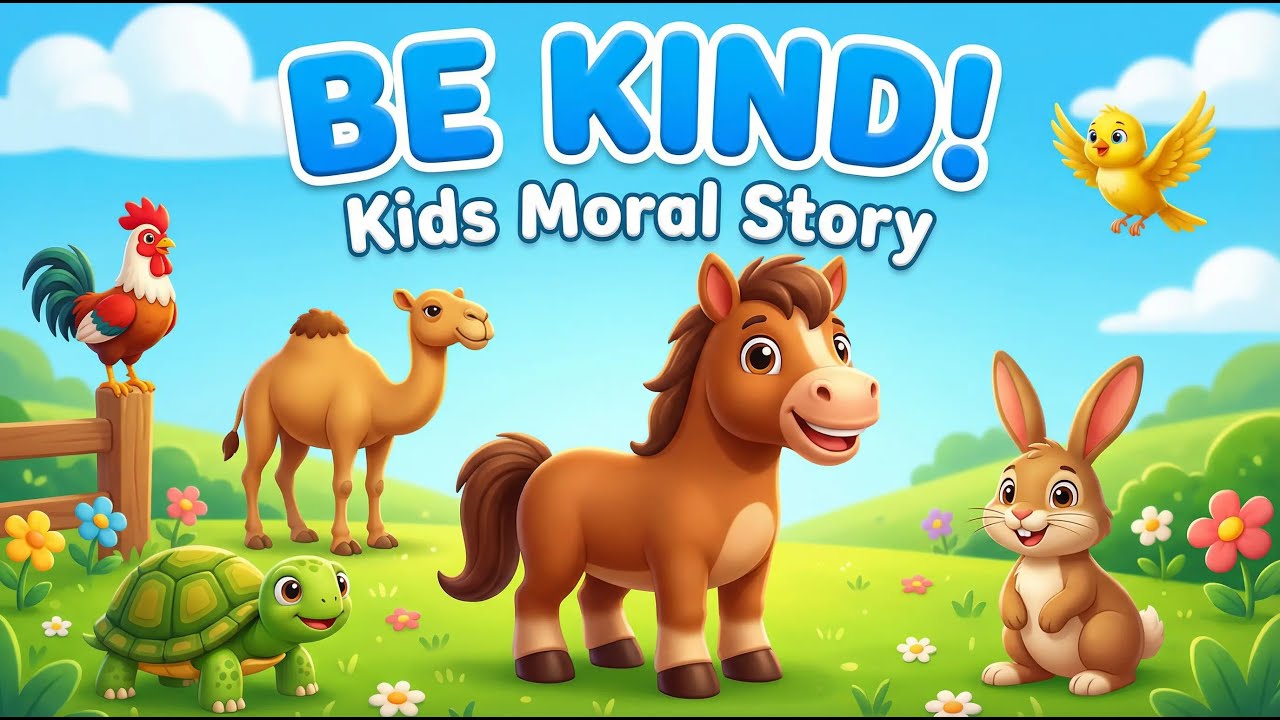The Pony Who Learned Respect 🐴 | Moral Story for Kids