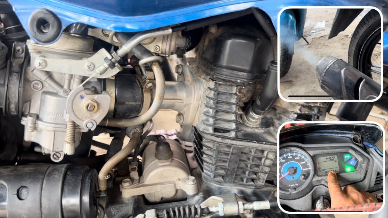 Honda shine bike ki engine ki saund bahut kharab