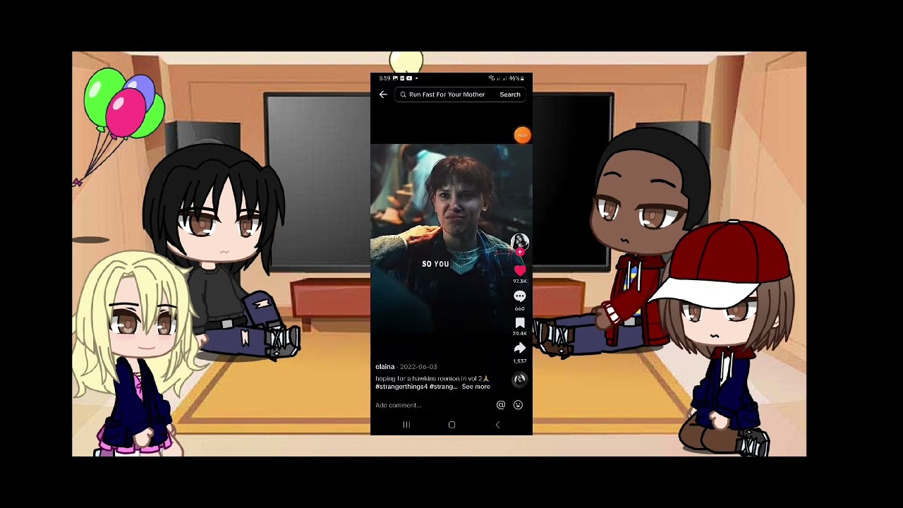 s1 stranger things react to...|mileven |gc