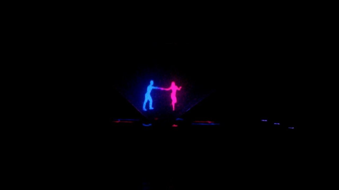 Hologram Technology 4 faces holho