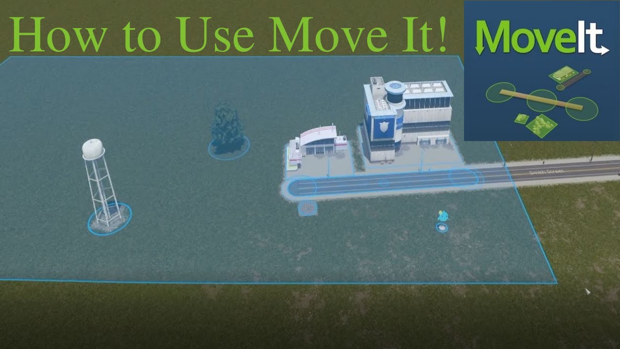Cities Skylines: How to Use All of Move It Tools!