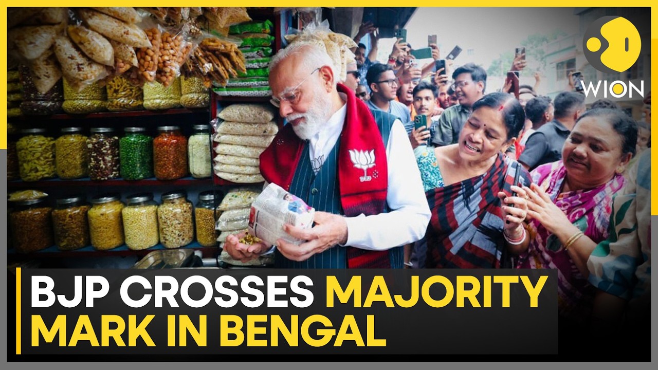 Assembly Elections 2026: Bengal Rejects Mamata For Modi As BJP Crosses Majority Mark | WION