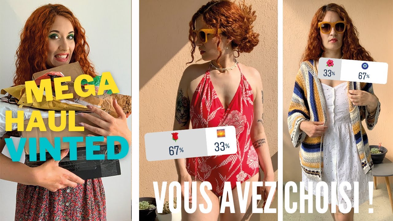 ASMR FR 🦋 MEGA HAUL TRY ON d'été VINTED - mes abonnés choisissent ma sélection