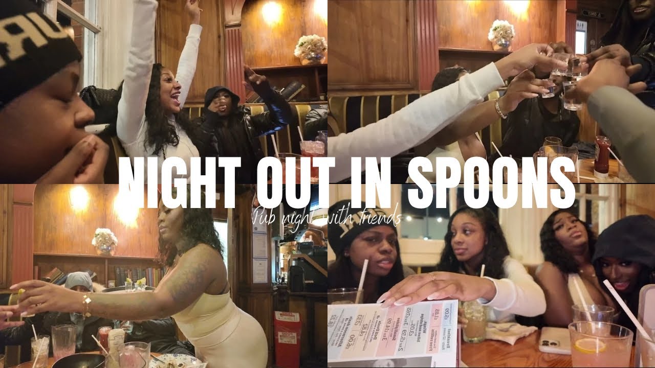 05. NIGHT OUT IN SPOONS (Pub night with friends) | Bevhills