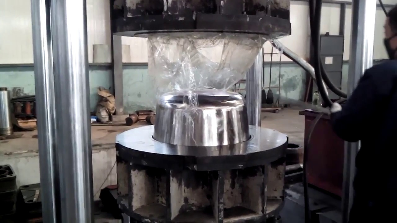 hydraulic press for pan