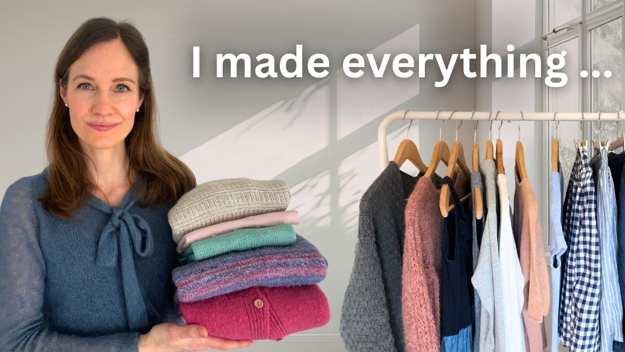 I Built an Entire Capsule Wardrobe by Hand