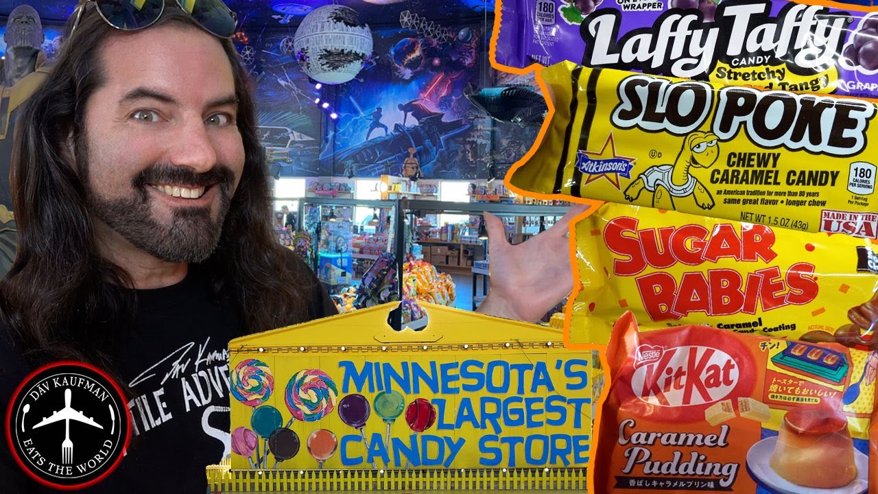 YOU WON'T BELIEVE THIS CANDY STORE IN MINNESOTA! 3000 types of CANDY!