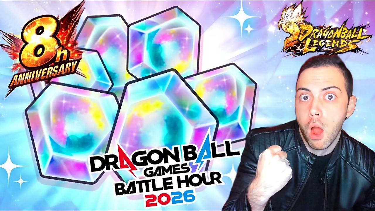 🚨¡ULTIMAS NOTICIAS! ¡GANAMOS! 1000 CRISTALES GRATIS PARA TODOS Dragon Ball Legends