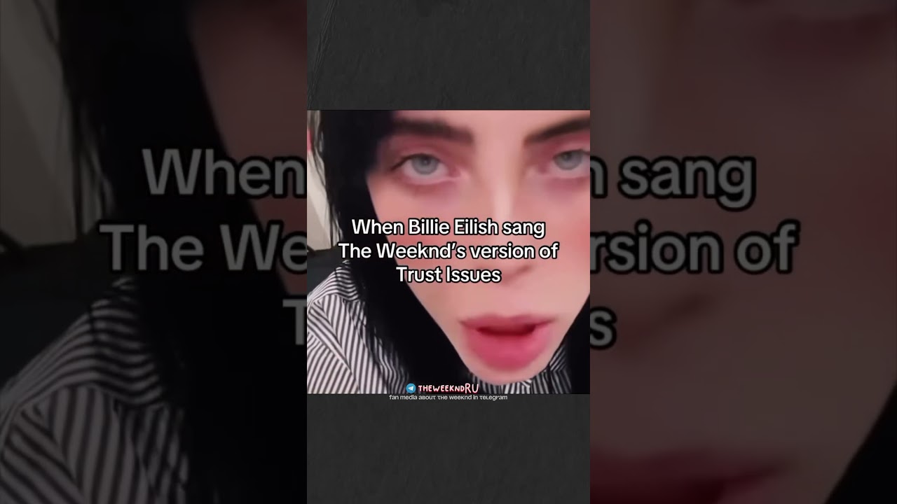 Billie Eilish is The Weeknd&rsquo;s friend 💫 All news and moments in теlеgrам & instаgrам: theweekndRU 💙