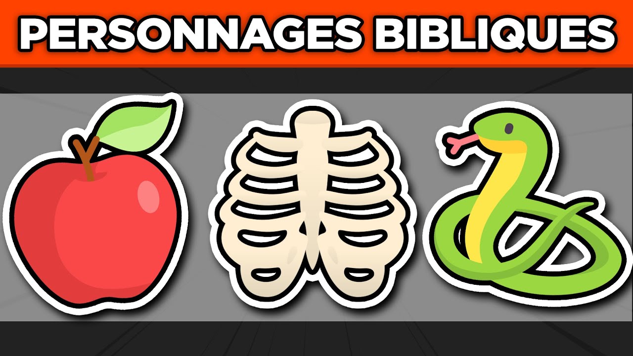 DEVINE LE PERSONNAGE BIBLIQUE &Agrave; PARTIR DES EMOJIS | Quiz Biblique | #quizbiblique #quiz