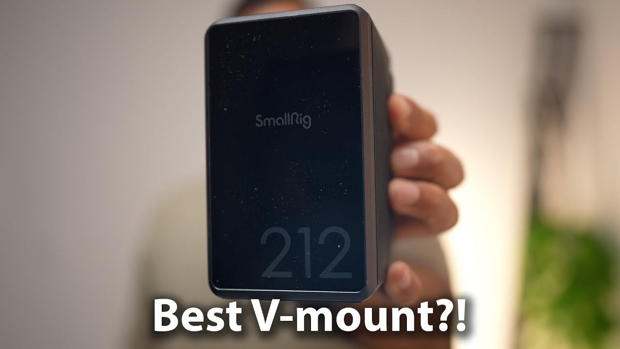 Обзор аккумулятора SmallRig x Caleb Pike VB212 mini V Mount