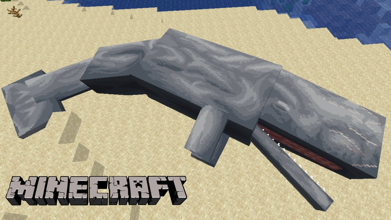 Giant whale in Minecraft | Minecraft | Minecraft mods | mods | Dragon Dude