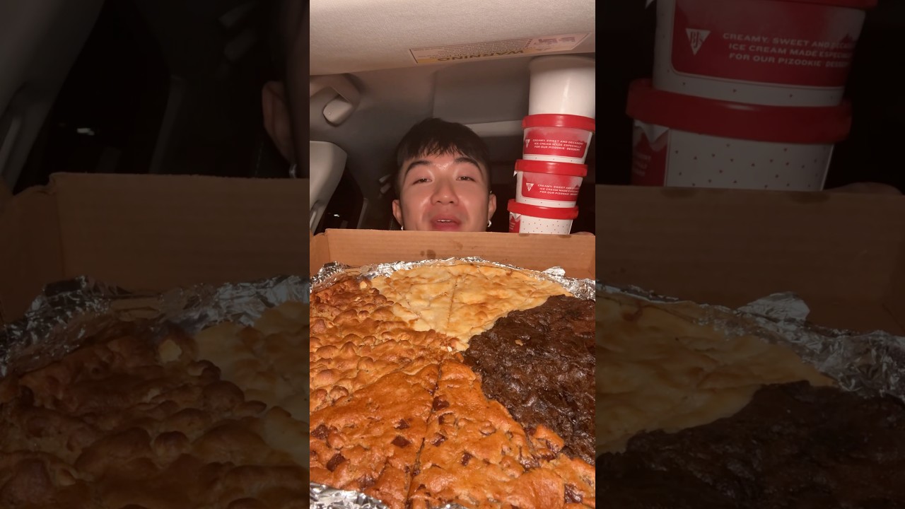 Гигантское блюдо Pizookie с новым Spooky Pizookie от @BJsRestaurants #шорты