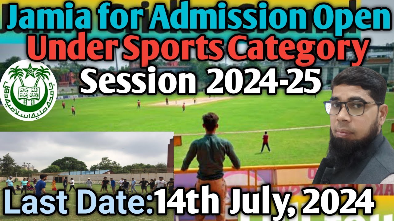 JMI Admission Open Under Spots Category Session 2024-25