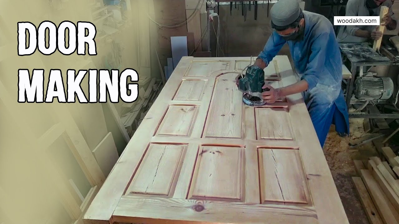 Panel Door Making By Expert Craft | amazing Skills Of woodworking