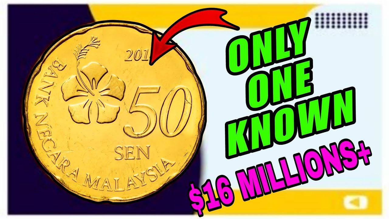 Top 1 Ultra Malaysia , 50 Sen 2016 Coins Rare Malaysian coins worth lot money! Coins worth money!