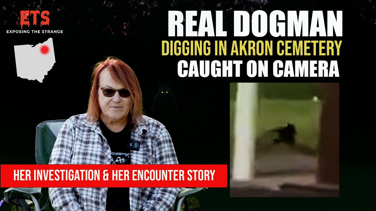 Ohio's DOGMAN Cover-Up: REAL Cemetery Footage, Her Investigation & Other Witness Encounters!