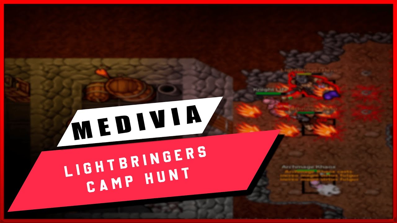 |MEDIVIA ONLINE | Garrogat |Lightbringers Camp |Duo Hunt|