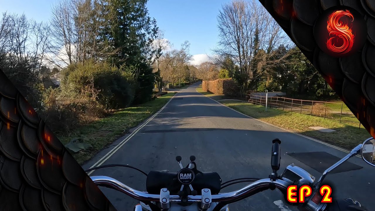 WINTER RIDE 2025! | Honda VTX 1300 | motorcycle ASMR | S2 EP2