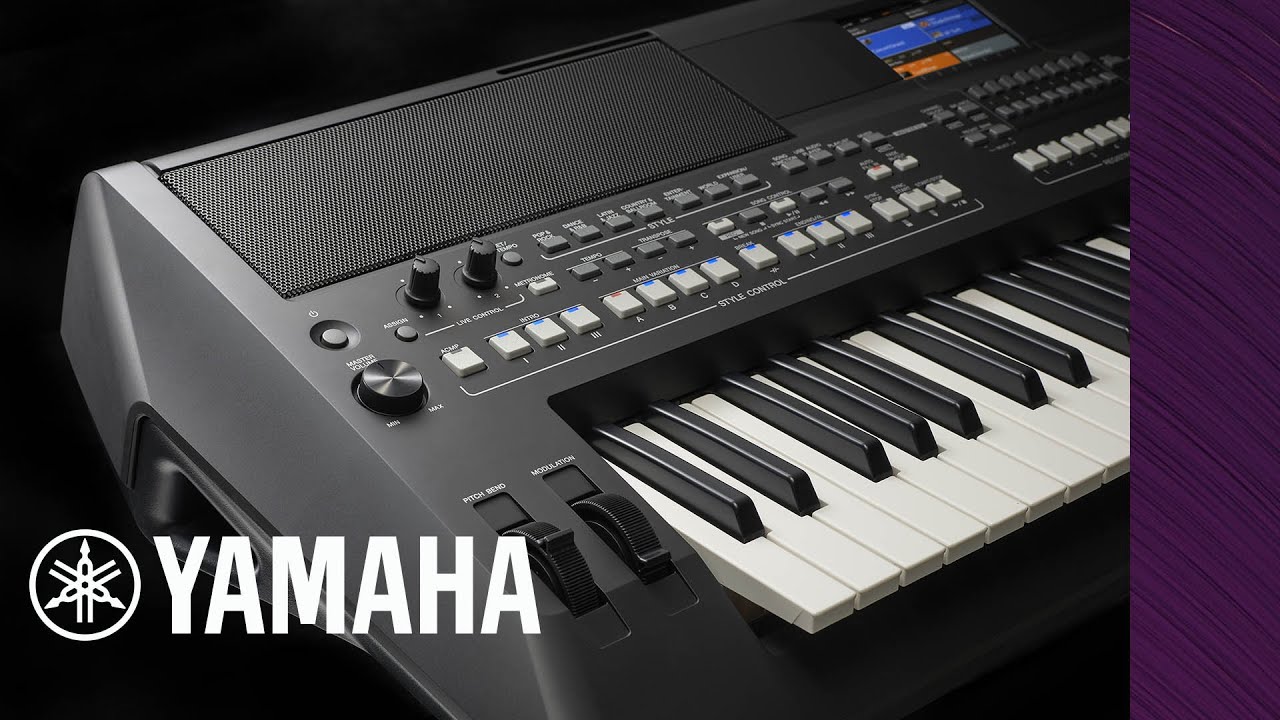Yamaha -  PSR-SX600 Digital Workstation Induction