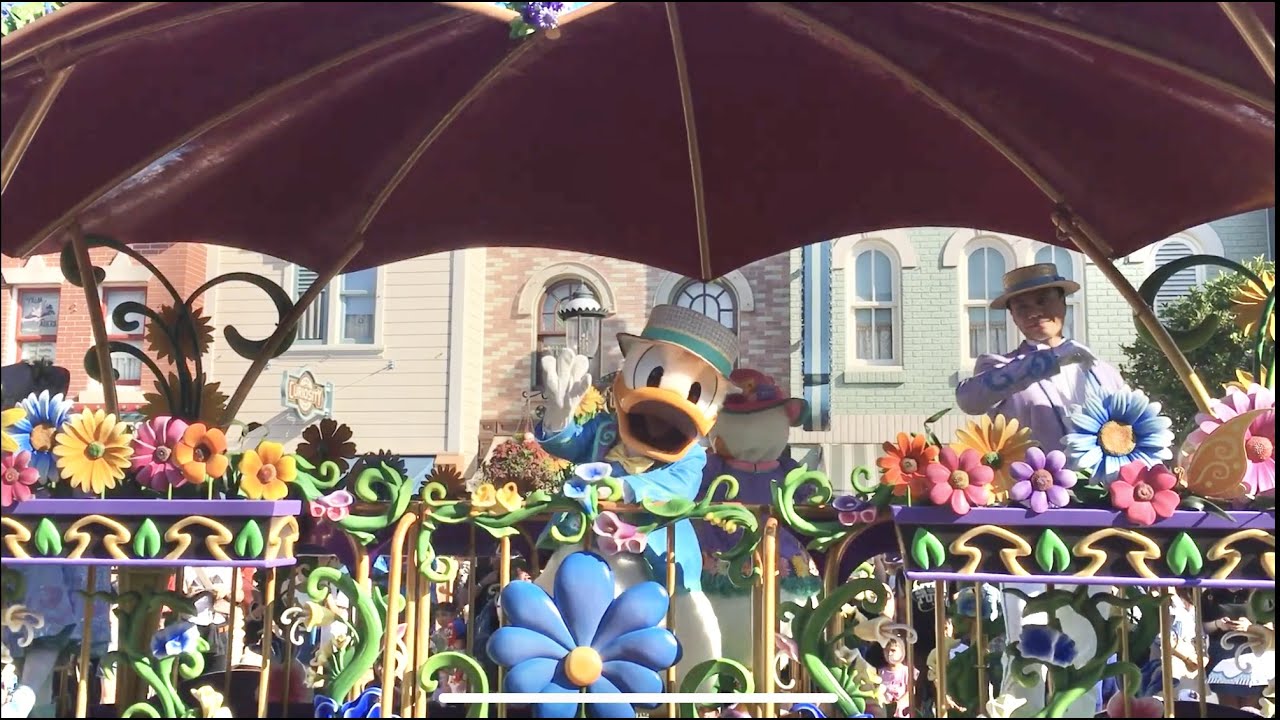 Disney Friends Springtime Processional (Donald Duck & Daisy Duck) | Hong Kong Disneyland