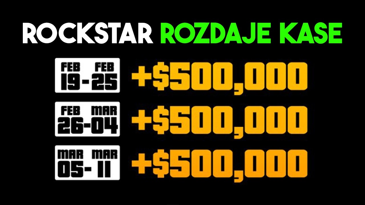 DARMOWA KASA od ROCKSTARA, NIESTETY JEST PEWNE ALE... | GTA ONLINE