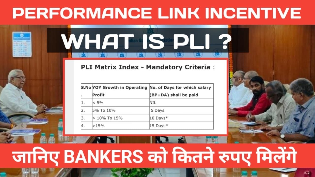 WHAT IS PLI || PERFORMANCE LINK INCENTIVE || HOW PLI DECIDED || #pli #performancelinkincentive