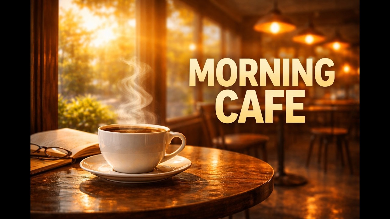 Morning Café Jazz ☕ Soft Piano & Smooth Coffee Shop Ambience (3 Hours)