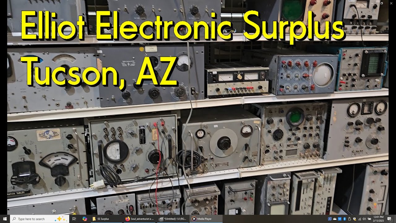 Elliot Electronic Surplus in Tucson: Amazing! #electronics #maker #surplus