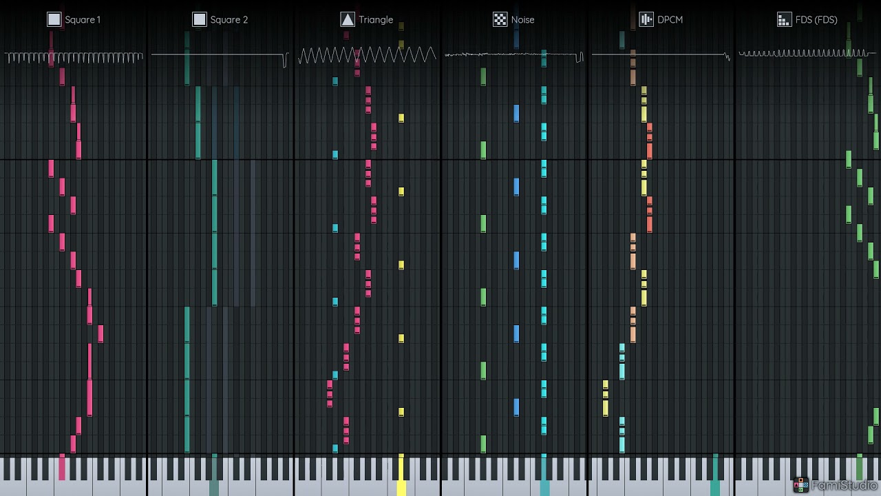 FamiStudio - Sugar Rush (FDS) (Sunsoft Bass)
