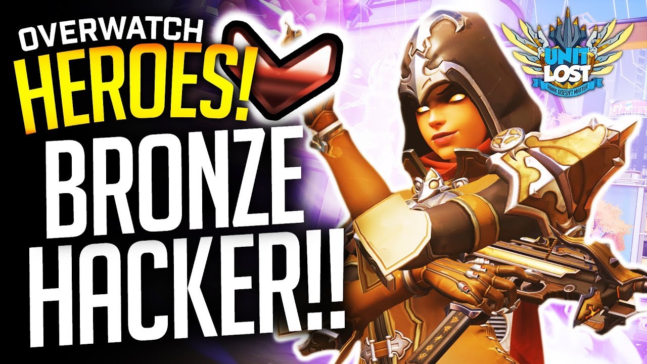 Overwatch Heroes - BRONZE HACKER!!! 900 SR PRO Widow!! [Funny Overwatch!]