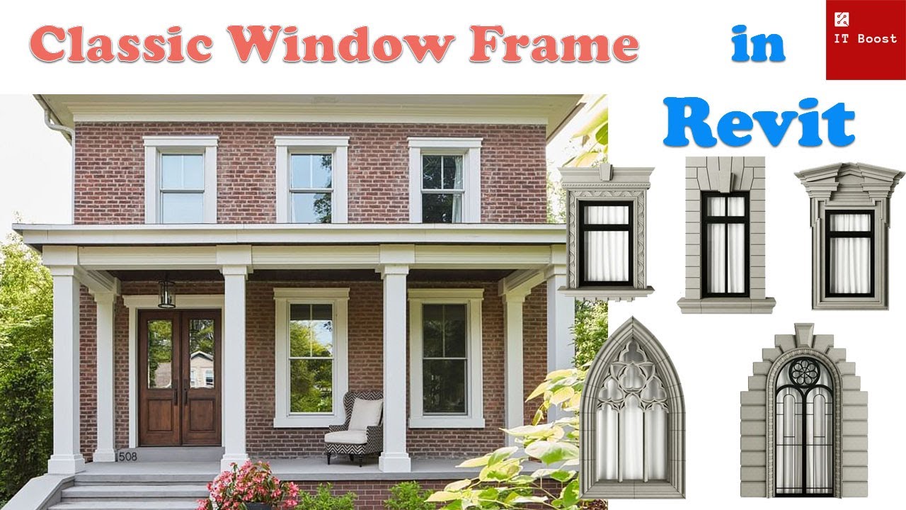 Revit | Classic Window Frame | Family Creation
