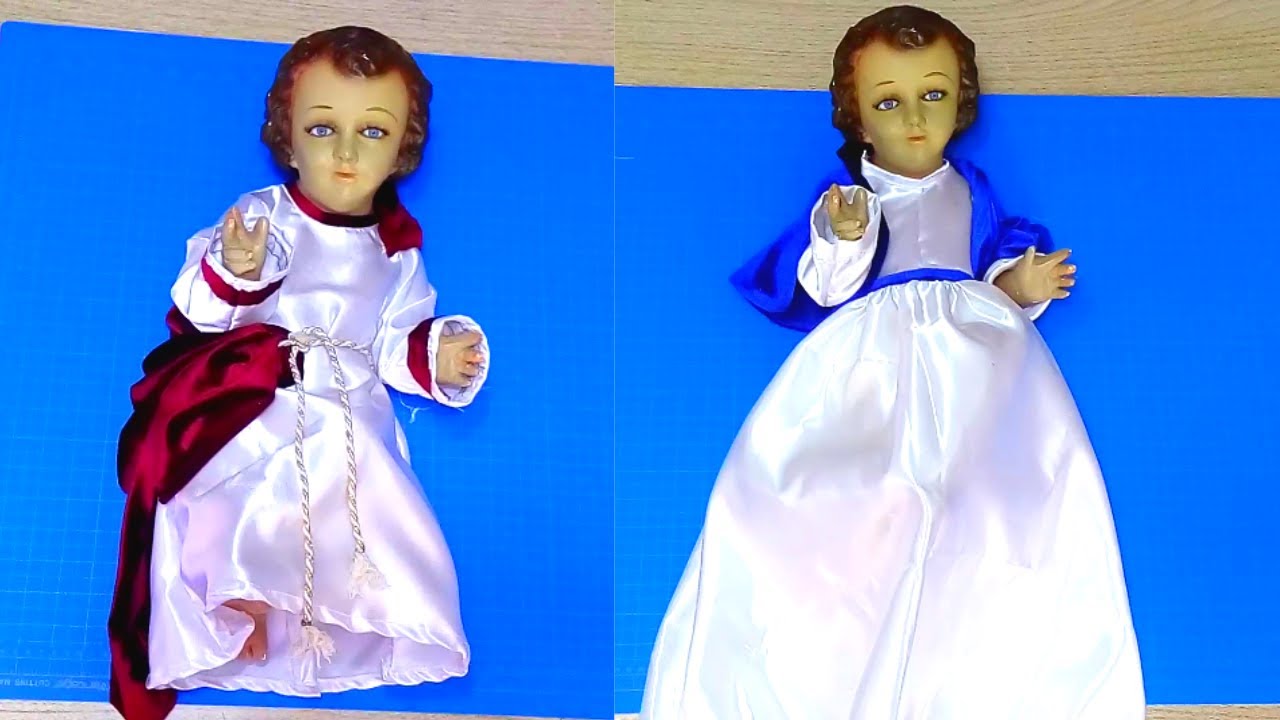 COMO HACER PATRÓN PARA NIÑO DIÓS
