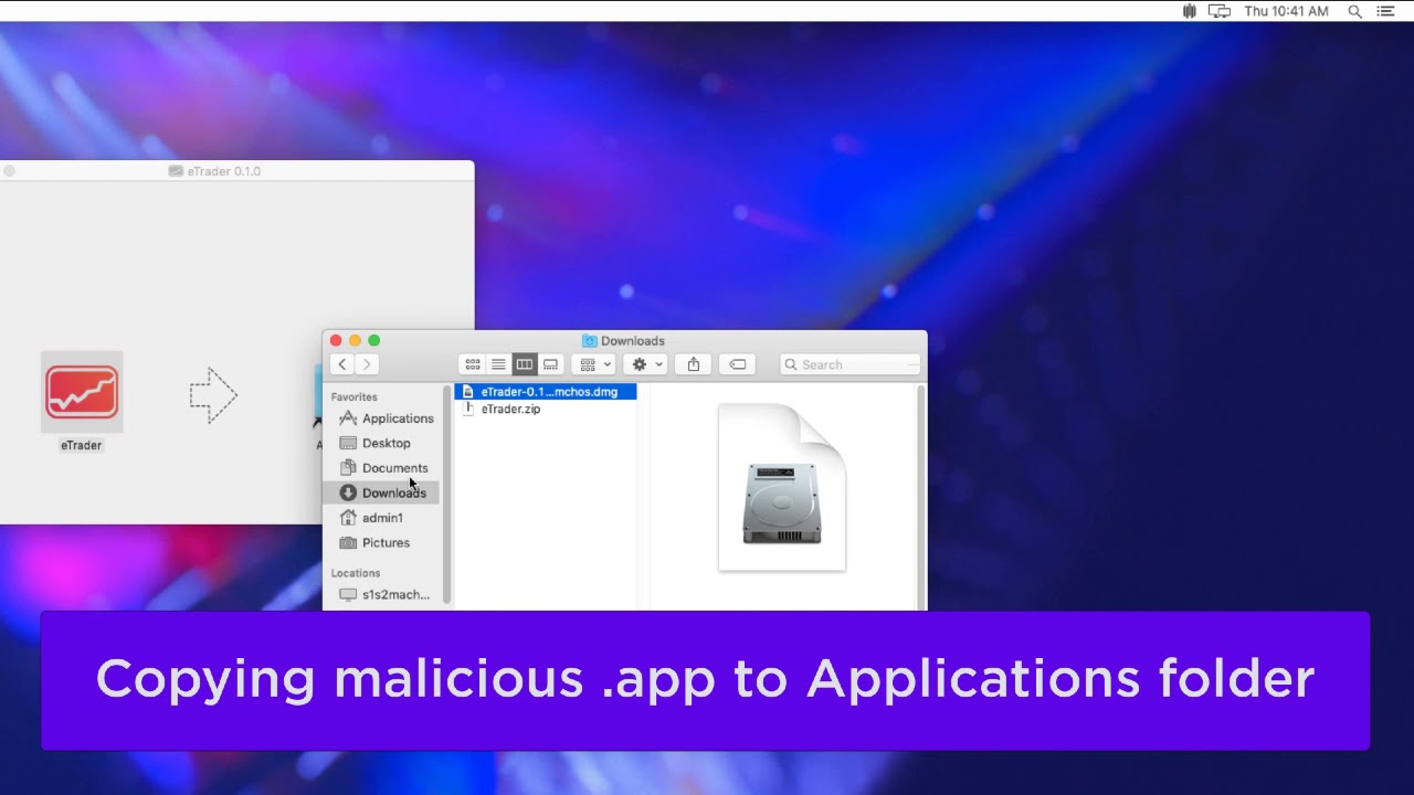 SentinelOne vs ElectroRAT (macOS Remote Access Trojan) - Detect Mode