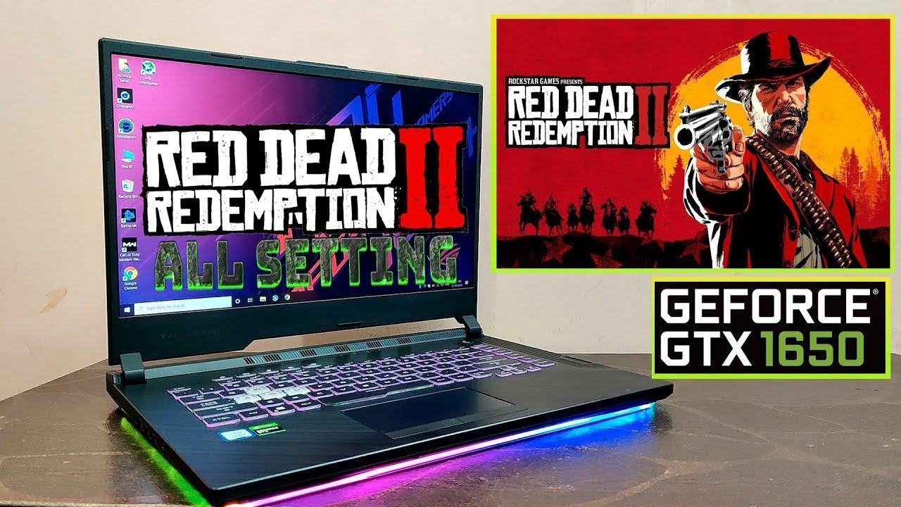 RDR 2 [Low+Medium+High+Ultra] Gaming Review on Asus ROG Strix G [Intel i5 9300H] [Nvidia GTX 1650]