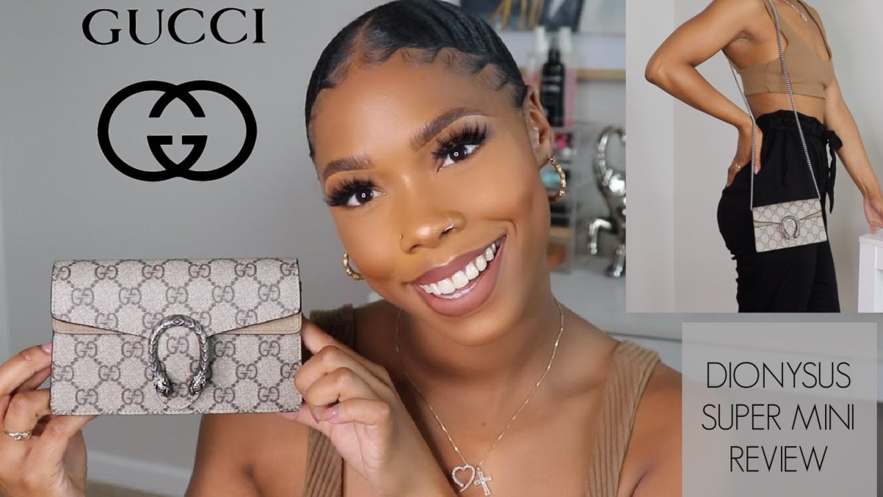 GUCCI DIONYSUS SUPER MINI REVIEW | PROS + CONS | DIFFERENT WAYS TO WEAR | Eva Marie