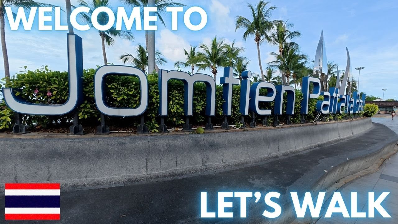 Walking Jomtien Beach Pattaya 🇹🇭