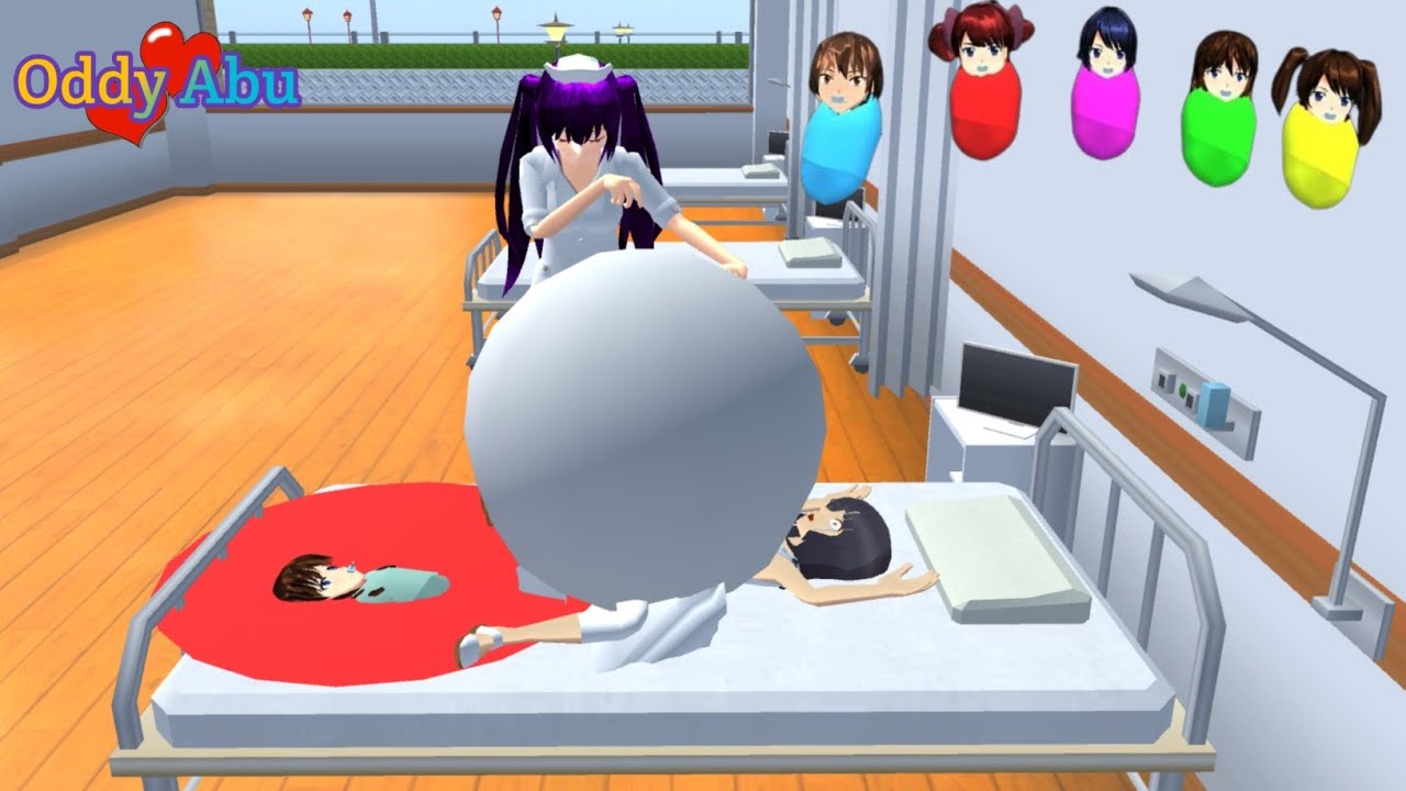 Mio Hamil Perutnya Besar Banget 😁 Melahirkan Di Rumah Sakit 😱 Sakura School Simulator 