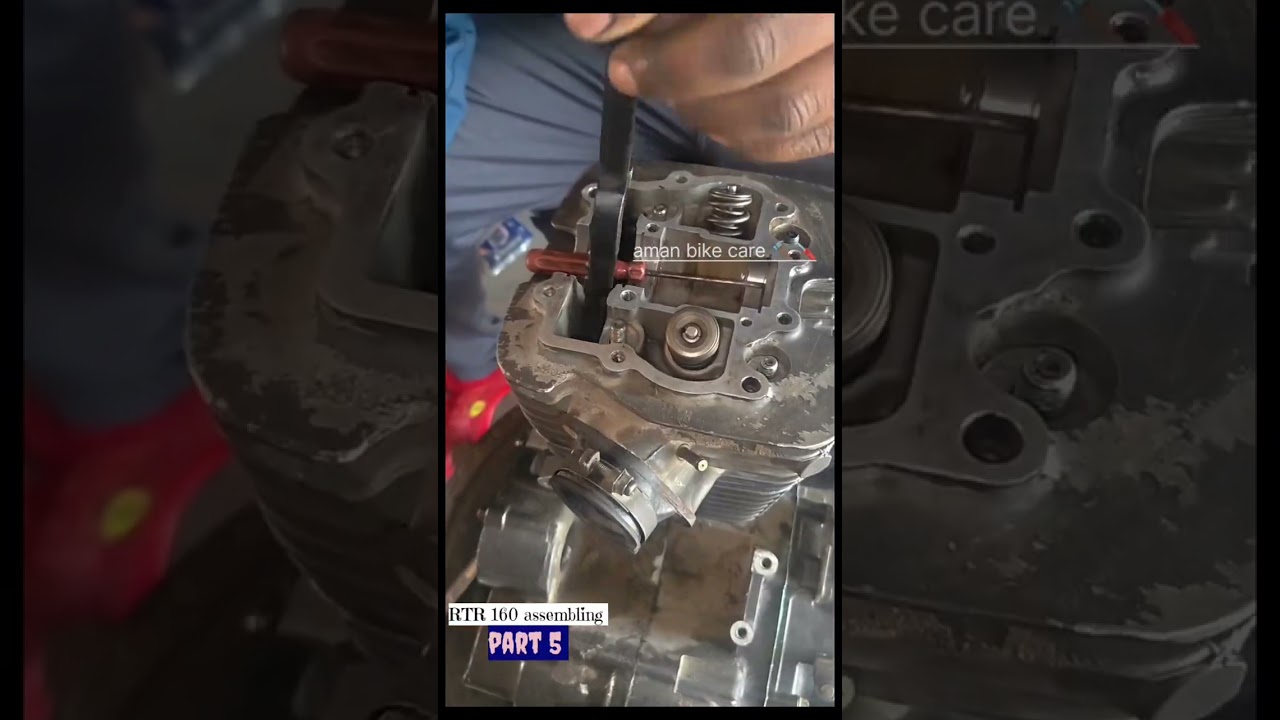 Apache RTR Engine Assemble Part 5 #apache #rtr #trending #explore 