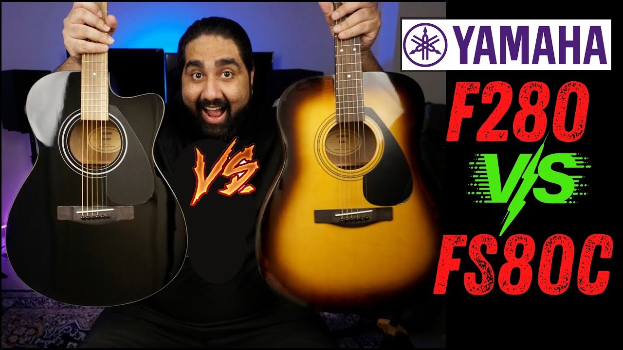 Yamaha F280 против Yamaha FS80C | Какая гитара лучше всего подойдет новичкам?