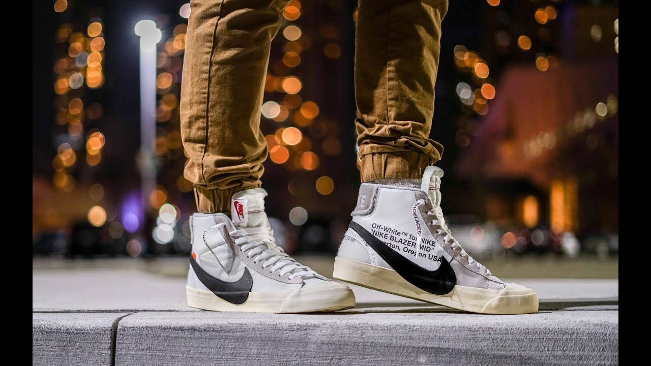 YOU WONT BELIEVE HOW I GOT THESE (NIKE X OFF WHITE BLAZER MID ON FEET REVIEW)