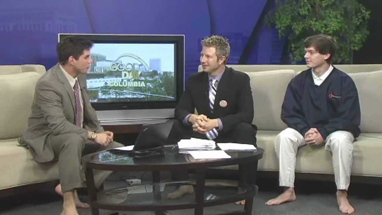 Good Day Columbia: The Barefoot Coach - Annual walk