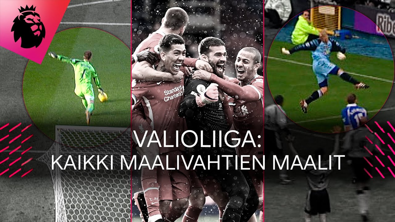 Valioliiga | Kaikki maalivahtien tekem&auml;t maalit